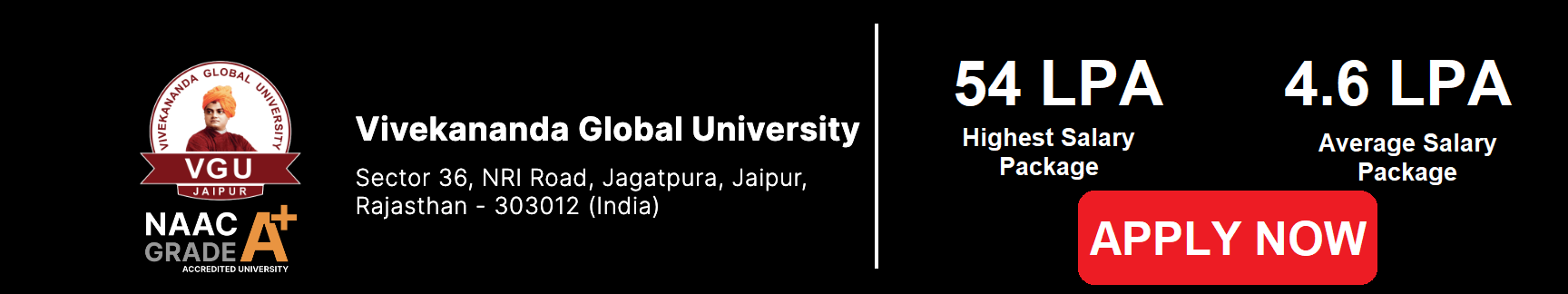 Vivekananda Global University ( VGU ), Jaipur