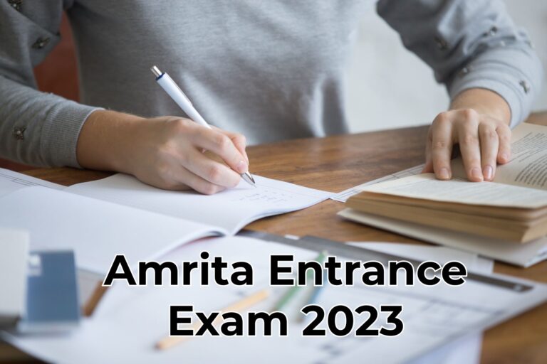 Amrita Entrance Exam 2023