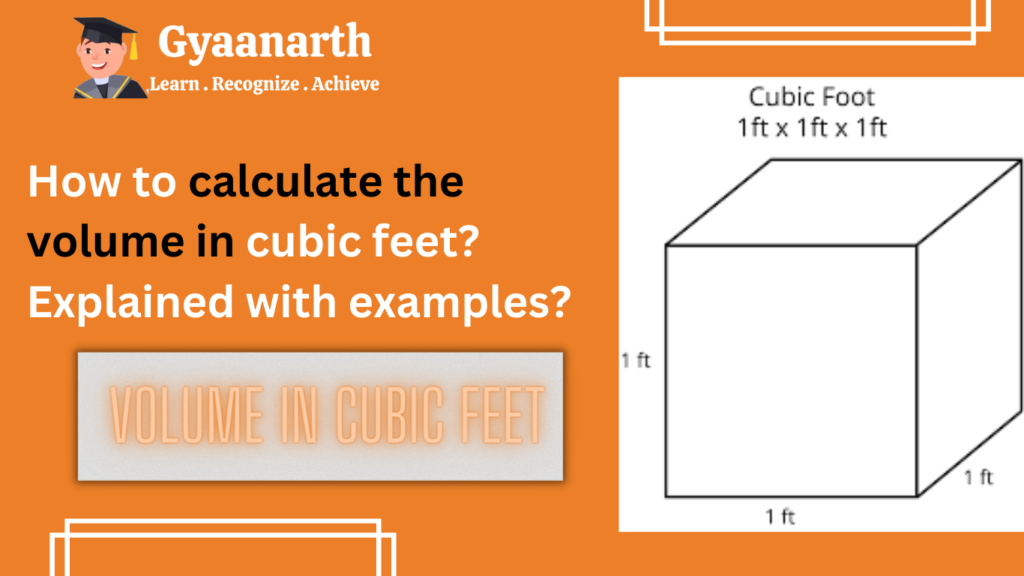 Calculating Cubic Feet: Estimating Volume Based Inventory