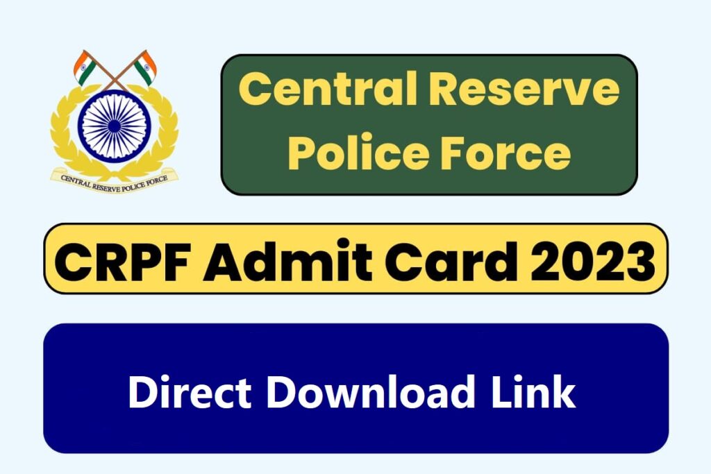 CRPF-Admit-Card-2023