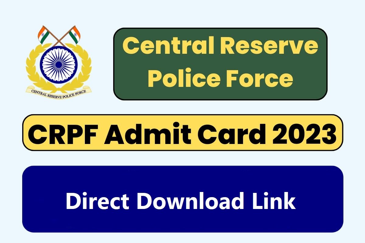 CRPF Constable Recruitment 2023 [129929 Post] Notification and Online  Application Form - Haryana Jobs