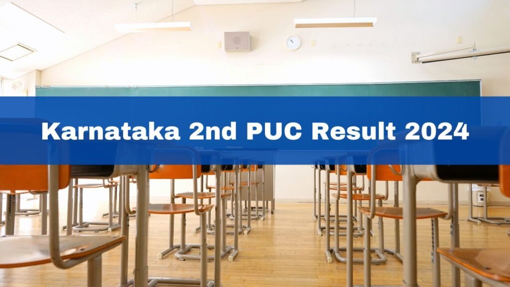 Karnataka 2nd PUC result 2024